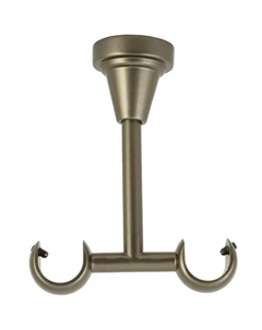 Держатель потолочный, металл, цвет графит, 2 см Orbis