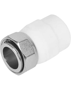 Муфта комбинированная 3/4"x20 мм ВР ВП полипропилен VTP.708.0.02005 Valtec