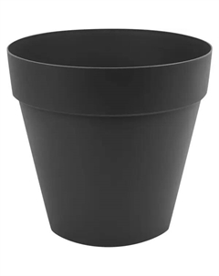 Горшок цветочный Tarragon ø31 h28.8 см v14 л пластик серый Homwer