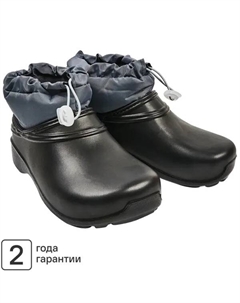 Ботинки утепленные с кулиской размер 38 цвет черный Dexter