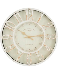 Часы настенные DMR круглые ø30.4 см цвет белый Dream river