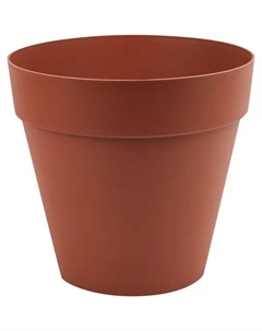 Горшок цветочный Tarragon ø24.8 h23 см v7 л пластик терракота Homwer