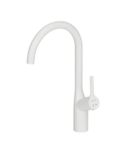 Смеситель для кухни Am pm Spike цвет общая высота 38 см белый Am.pm.
