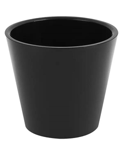 Кашпо London ø33 h30.5 см v16 л пластик черный Homwer
