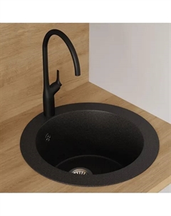 Смеситель для кухни Am pm Spike цвет общая высота 38 см чёрный Am.pm.