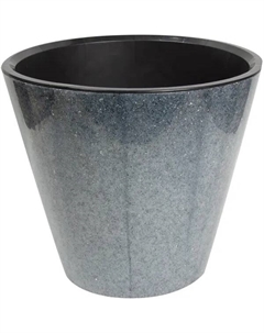Кашпо London ø33 h30.5 см v16 л пластик светло-серый Homwer