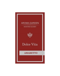 Ароматизатор-САШЕ Дольче Вита - Амаретто (Amaretto) Aroma garden