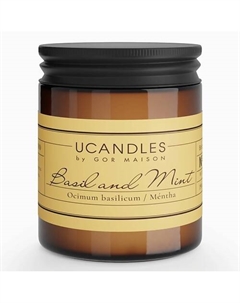 Свеча Basil and Mint Botanique 7 190 Ucandles