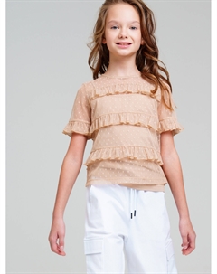 Блузка трикотажная для девочек Playtoday tween