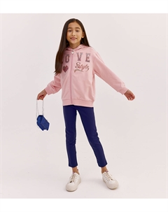 Толстовка на молнии для девочки Original marines