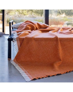 Плед Empreintes, оранжевый Brun de vian-tiran