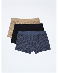 Набор трусов из хлопка (3 шт. в комплекте) Zolla