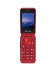 Сотовый телефон XENIUM X680, красный Xenium