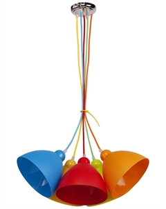 Люстра подвесная Улыбка 365014505 5*40 W E 27 220 V Mw-light