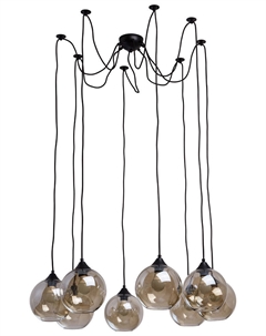 Люстра подвесная Фьюжн 392016208 8*40 W E 27 220 V Mw-light