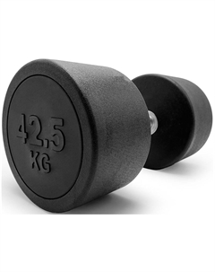 Гантель Fit, PRO, круглая, обрезиненная, 42,5 кг / шт. (DBRND42_5PBK) Unix