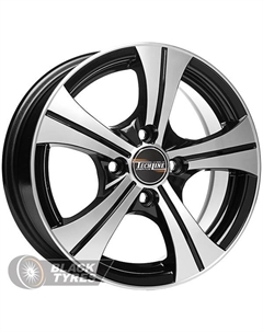 Литой диск TL 410 5.5x14/4x98 D58.6 ET32, Черные Tech line