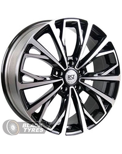 Литой диск R038 7x18/5x114.3 D67.1 ET38, Черные Rst