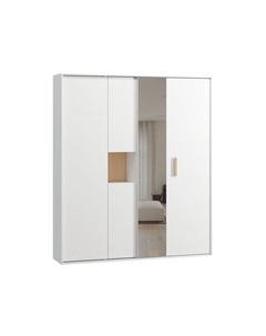 Шкаф-купе Бладвен-180-210 White Plywood Диван.ру