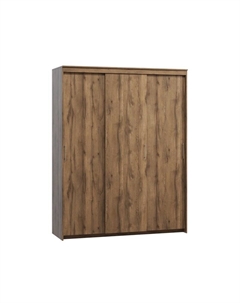 Шкаф-купе Тебар-3-180-230 Дуб Табачный без зеркал Диван.ру