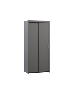 Шкаф-купе Тебар-2-90-210 Графит без зеркал Диван.ру