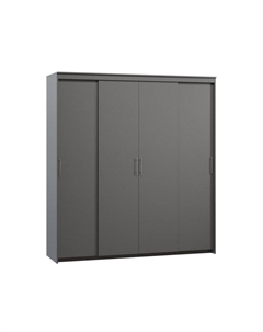 Шкаф-купе Тебар-4-210-230 Графит без зеркал Диван.ру