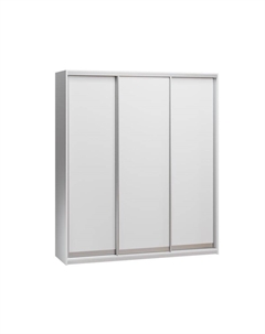 Шкаф-купе Байкал-3-200-240 Белый Диван.ру