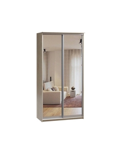 Шкаф-купе Байкал-2-120-240 Дуб Сонома 2 зеркала Диван.ру