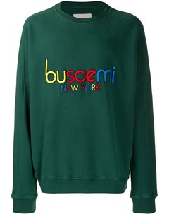 Buscemi толстовка с вышитым логотипом xl зеленый Buscemi