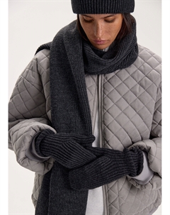 Варежки объемные из шерсти Nice one