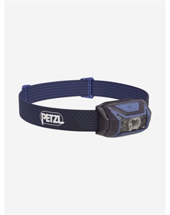 Фонарь светодиодный налобный Actik синий, 450 лм, батарейки в комплекте, Синий Petzl
