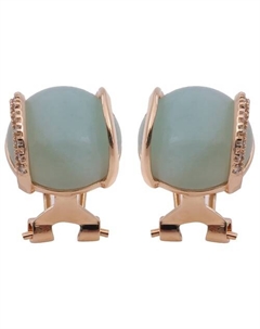 Серьги с амазонитом "Элана' Lj