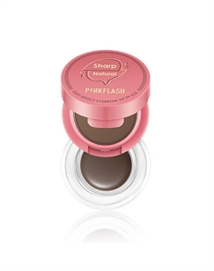 Набор для макияжа бровей "Duo effect" 2в1 (тени+подводка) Pink flash