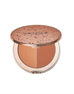 Бронзер дуо для лица и зоны декольте Bronzer Duo For Face And Decollete Л'этуаль