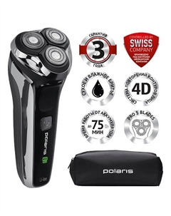POLARIS Бритва электрическая PMR 0305R wet&dry PRO 5 blades Polaris