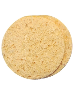 Спонжи для очищения лица из натуральной целлюлозы Basicare