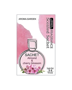 Ароматизатор-САШЕ Домашний аромат Миндаль и сакура Aroma garden