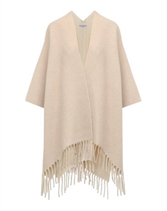 Пончо из шерсти и кашемира Brunello cucinelli
