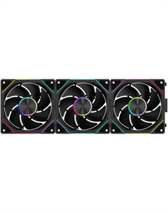 Вентилятор для корпуса PF-U12BS PWM 3in1 120mm, 600-2200rpm, 65.5CFM, 29.6dBA (3-pack) Pentawave