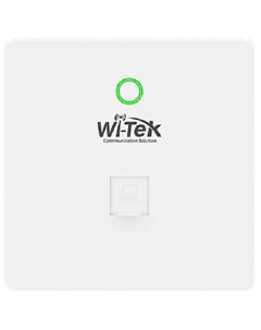 Точка доступа WI-AP415 встраиваемая в стену IEEE802.11aс 2,4/5ГГц 450 Мбит/с, 2.4GHz:2*3dBi; 5.8GHz:1*4dBi, PoE IEEE802.3af Wi-tek