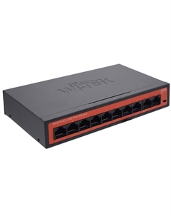 Коммутатор неуправляемый WI-PS308GH V2 8 PoE порта*1000Base-T, 7 портов PoE 802.3at/af до 30Вт на порт, 1 порт PoE 802.3bt до 60Вт, БП 65Вт Wi-tek