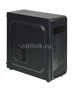 Корпус ATX ACC-B307, Midi-Tower, без БП, черный Accord