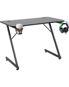 Стол игровой Black Scorpion, ЛДСП, черный Defender