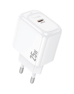Сетевое зарядное устройство Hoco CS53A Surplus, USB-C, 25Вт, 3A, белый