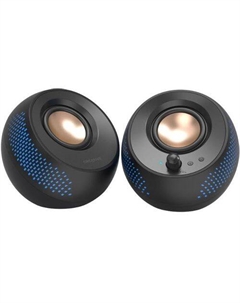 Колонки Bluetooth Pebble X, 2.0, черный Creative