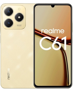 Смартфон Realme C61 RMX3930 128Gb 8Gb блестящий золотой