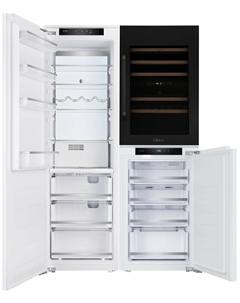 Встраиваемый холодильник Side-by-Side Zugel ZRISS508FNF (ZRI1750NF + ZFI870NF + ZCWI570DB)