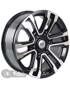 Литой диск R107 7.5x17/6x139.7 D106.1 ET25, Черные Rst