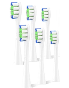 Набор насадок Oclean Professional Clean P1C1 W06 для Oclean, белый, 6 шт. (C04000186)