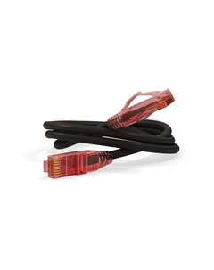 Патч-корд UTP кат.5e, 0.15м, RJ45-RJ45, черный, LSZH, (PC-LPM-UTP-RJ45-RJ45-C5e-0.15M-LSZH-BK) Hyperline